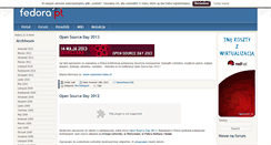 Desktop Screenshot of fedora.pl
