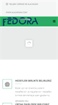 Mobile Screenshot of fedora.com.tr
