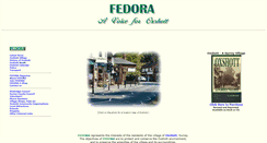 Desktop Screenshot of fedora.org.uk