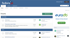 Desktop Screenshot of forum.fedora.pl