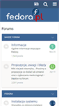Mobile Screenshot of forum.fedora.pl