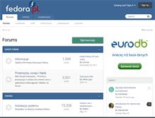 Tablet Screenshot of forum.fedora.pl